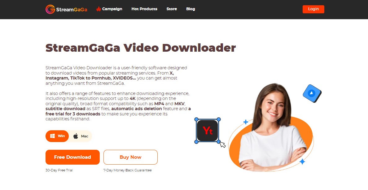 How to Download VXXX Videos with StreamGaGa Downloader?
